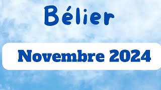 Bélier Novembre 2024