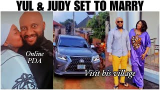 YUL EDOCHIE & JUDY AUSTIN Edochie arrive Nteje , Anambra state for Traditional Wedding preparation