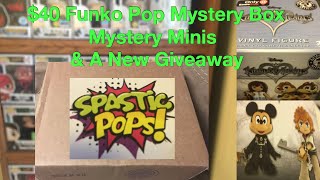 $40 Funko Pop Mystery Box/Minis & A Giveaway *closed*