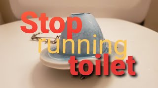 Toilet keeps running. #saveonwater, #runningtoilet, #waterusage,