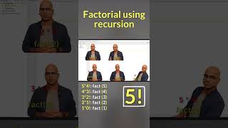 Factorial Using Recursion