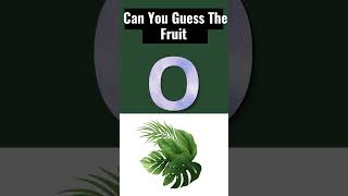 Guess The Fruit By Emoji Challenge  #quizetime #quiz #quiztime #quizzytime #riddles #shorts