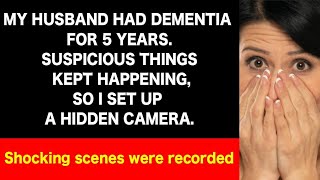 Husband With 5-year Dementia; Strange Events Led to Hidden Camera; Shocking Footage Uncovered.