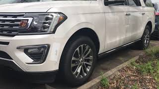 Beautiful White Platinum Ford Expedition! 2018 Model