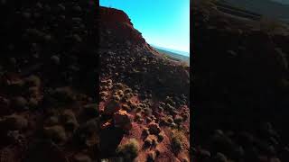 DJI Avata 2 Manual Mode-Red Rocks #fpv #drone #djiavata2 #fpvdrone #nature #travel #dji #sky #shorts