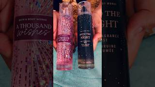 Unboxing Bath and Body Works-Into the Night Mist and A Thousand Wishes Mist