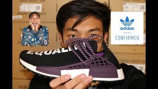 Picking Up Pharrell Human Race NMD from Adidas Confirmed |Vlog 1|