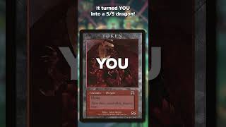 How To Become a Magic Card | Magic: the Gathering Unfinity Design MTG #shorts