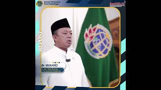 Menteri ATRKepala BPN, Nusron Wahid mengucapkan Selamat Hari Santri Nasional 2024