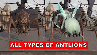 Half Life Alyx - All types of ANTLIONS