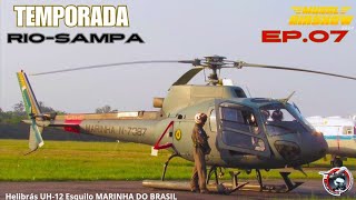 EP.07 Decolagem do Helibrás UH-12 Esquilo da Marinha do Brasil.