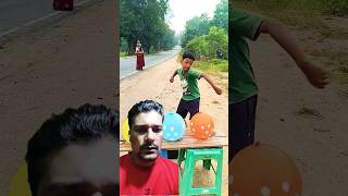 Balloon prank with mom #comedy #funny #funnyvideos #baloon #trendingshorts #up