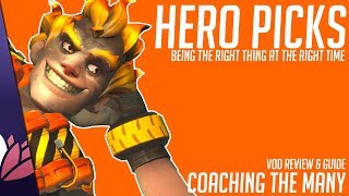 Choosing Wisely - Junkrat/Reaper/Orisa - COACHING THE MANY