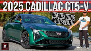 The 2025 Cadillac CT5-V Blackwing is A Precision Track Tool For Driving Enthusiasts