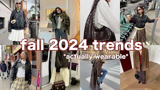 2024 Autumn Trends | wearable fall trends & trendy outfit ideas