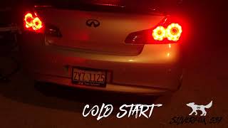 Infiniti G37 Sedan Stock Exhaust W/Kinetix HFC & Motordyne XYZ Y Pipe (Non-Resonated Y Pipe)