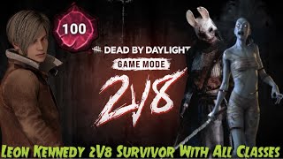 Leon Kennedy 2V8 Survivor With All Classes - Dead by Daylight