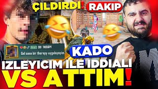 BANA MEYDAN OKUYAN İZLEYİCİMLE İDDİALI VS ATTIK 🤣 Pubg Mobile