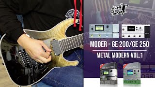 Mooer GE200 / GE250 Patches | Metal Modern vol1 | Playthrough (MNRS Amp Profiles)