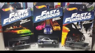 Fast & Furious - Hot Wheels full set - Jada 1/43 - Mattel 1/32