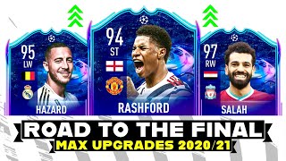 FIFA 21 | UCL RTTF - MAX UPGRADES 😱🔥 ROAD TO THE FINAL LIVE FT. RASHFORD, HAZARD & SALAH ✅