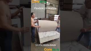 Consmos - UV MARBLE SHEET - hot sale now!! one video will make you trust our quality:)