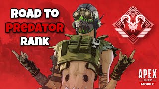 APEX LEGENDS MOBILE IS OUT!!! (Road to Predator Rank)