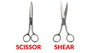 Are Scissors And Shears The Same Thing? What's The Difference?