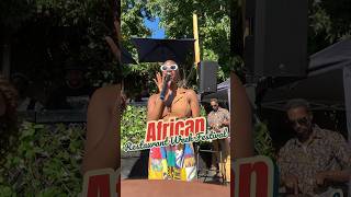 Hosting African restaurant week festival in Oakland #africanrestaurantd #bayarea #emcee #africanfood