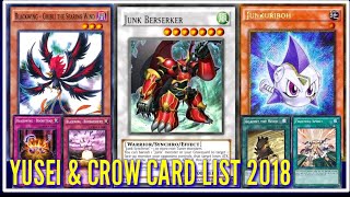 [Yu-Gi-Oh! Duel Links] Leaked Synchro Suppport | YUSEI And CROW Card List