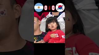 Messi On a Hattrick Best Imaginary Match Ever😱🥶😱 Argentina🆚️South korea 3-2 #youtube #shorts