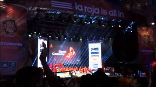 El show de Pepe Reina - Celebración Eurocopa 2012 (Cibeles) | Parte 2 |