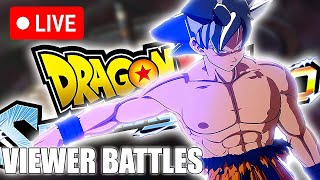 DRAGON BALL SPARKING ZERO VIEWER 1V1S BABYYYYY!