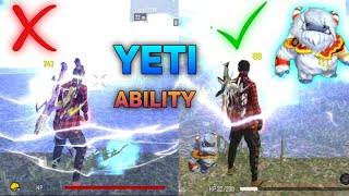 Yeti Pet Ability