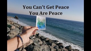 You Can't Get Peace from the Outside through Seeking: You Are Peace Itself