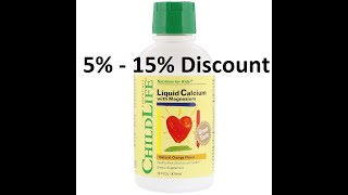 Discount - ChildLife, Liquid Calcium with Magnesium, Natural Orange Flavor, 16 fl oz (474 ml) Review