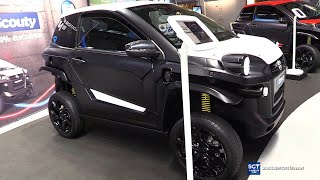 2023 Aixam MEGA E Scouty 30th Anni Edition -Exterior and Interior Walkaround - 2022 Paris Motor Show