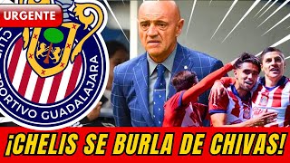 🔴💥¡BOMBAZO! Chelis se burla de Chivas previo al juego contra Rayados.