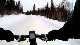 Hilly Fat Bike Grind Part 1. Surly Moonlander. Gopro Hero3+ Black.