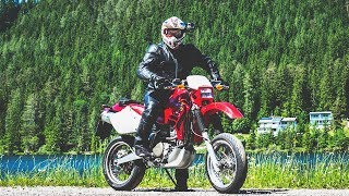 Erlaufsee Honda XR650R Supermoto Trip 08.06.2017