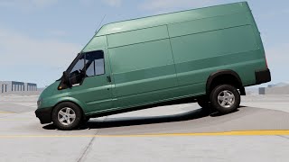 BeamNG Drive - Ford Transit MK6 Van Suspension Testing