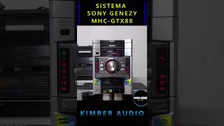 sistema SONY GENEZY MHC-GTX88 #shorts