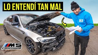 RECONSTRUYENDO UN BMW M5 COMPETITION BARATO | PT 6