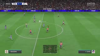 FIFA 23 - Atlético Madrid vs Real Madrid - PS4/ONLINE