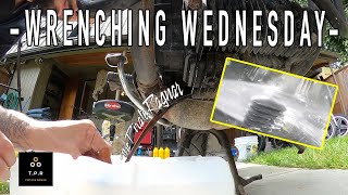 Wrenching Wednesday #6 - Oil Filter Change 101, Adventure Mods and DIY Vapor Blaster Update!!