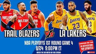 Los Angeles Lakers vs Portland Trail Blazers | Lakers vs Trail Blazers NBA Live Stream | NBA Stream