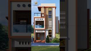 20' by 40' house design | 20×40 house elevation design 3d #house #design #ghar