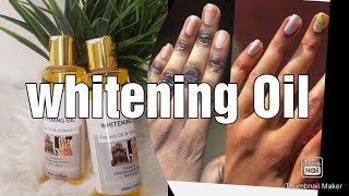 best Whitening oil for dark knuckles,dark Spots, brightening the, skin.#whiteningbodylotion