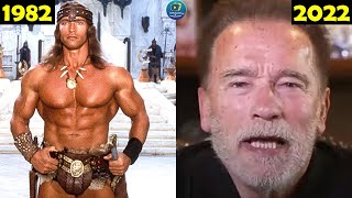 CONAN O BÁRBARO(1982) ANTES E DEPOIS ELENCO COMPLETO ⭐ 2022