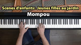 Mompou - Scenes d'enfants: Jeunes filles au jardin - P. Barton, FEURICH piano